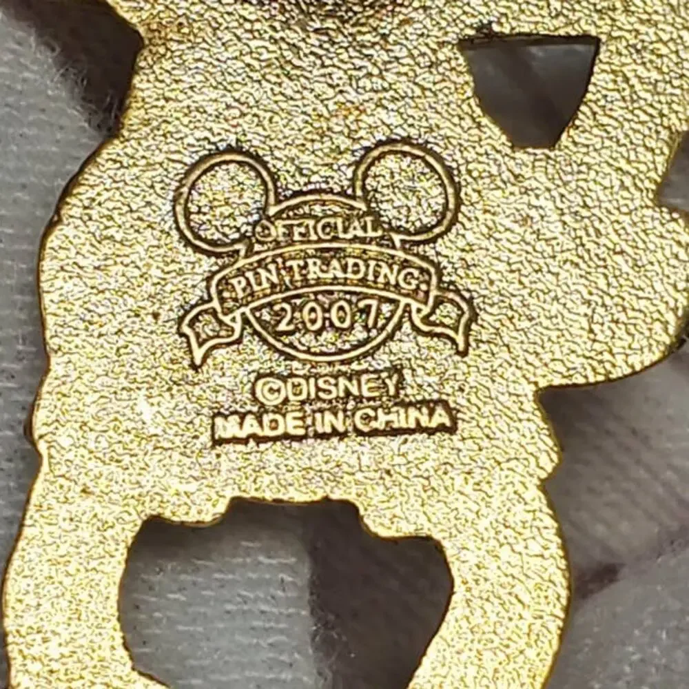Disney Mickey Mouse as Steamboat Willie Classic Enamel Pin